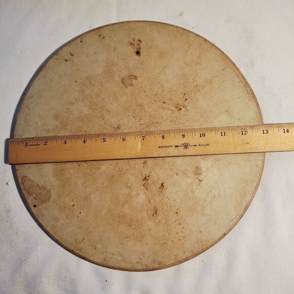 Super Stone Pizza Baking Stone 13" Round Sassafras Enterprises Vintage 1981 - Picture 2 of 5